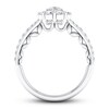 Thumbnail Image 1 of Certified Diamond Engagement Ring 1-1/8 ct tw 14K White Gold