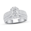 Thumbnail Image 0 of Certified Diamond Engagement Ring 1-3/8 ct tw 14K White Gold