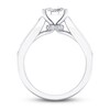 Thumbnail Image 2 of Now + Forever Certified Diamond Engagement Ring 1/2 ct tw Oval-cut 14K White Gold