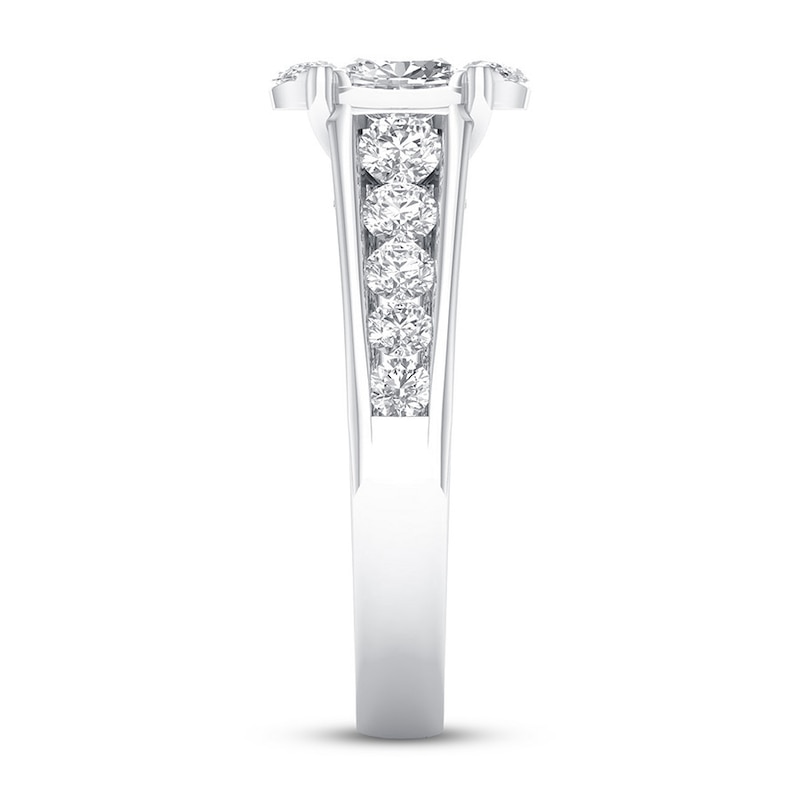 Main Image 3 of Now + Forever Certified Diamond Engagement Ring 1/2 ct tw Oval-cut 14K White Gold
