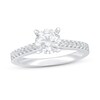 Thumbnail Image 1 of Lab-Grown Diamonds Engagement Ring 1-1/5 ct tw 14K White Gold