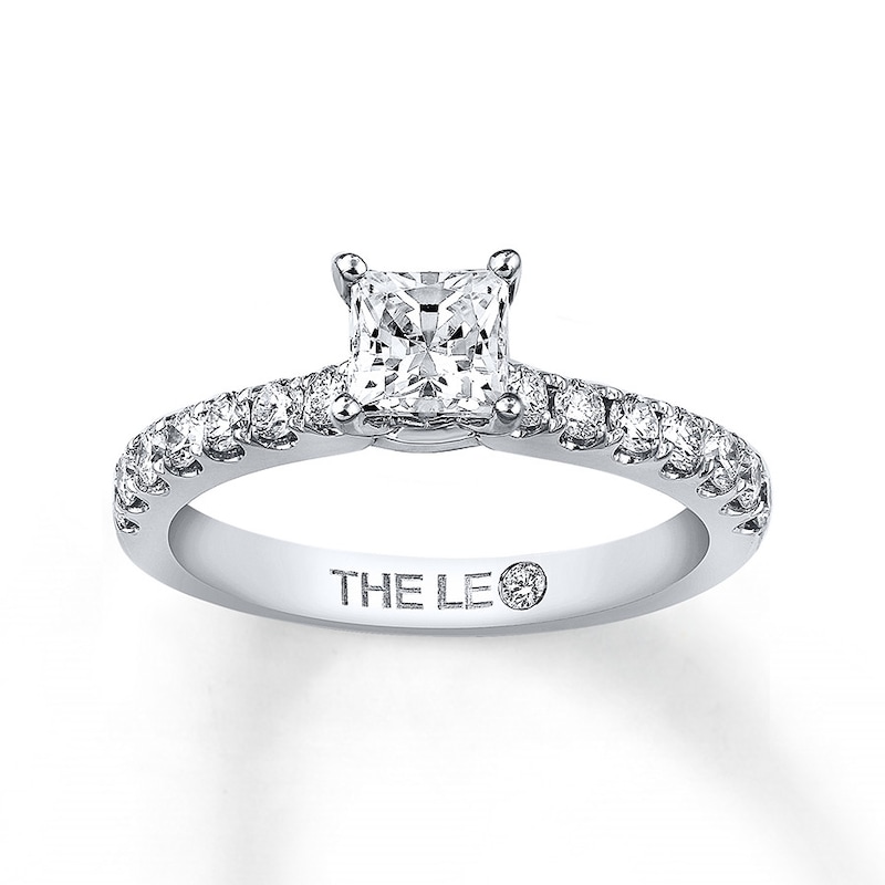 THE LEO Diamond Engagement Ring 1-1/8 ct tw 14K White Gold