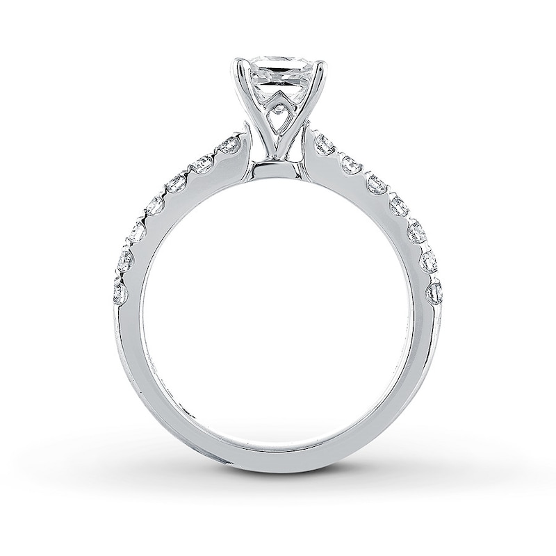 THE LEO Diamond Engagement Ring 1-1/8 ct tw 14K White Gold