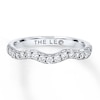Thumbnail Image 1 of THE LEO Diamond Wedding Band 3/8 ct tw Round-cut 14K White Gold