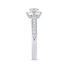 Thumbnail Image 2 of THE LEO Diamond Engagement Ring 3/4 ct tw Round-cut 14K White Gold