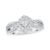 Thumbnail Image 0 of THE LEO Diamond Princess-cut Engagement Ring 3/4 ct tw 14K White Gold