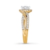 Thumbnail Image 2 of THE LEO Diamond Princess-cut Engagement Ring 3/4 ct tw 14K Yellow Gold
