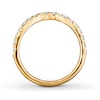 Thumbnail Image 1 of THE LEO Diamond Wedding Band 3/8 ct tw Round-cut 14K Yellow Gold