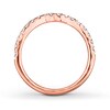 Thumbnail Image 2 of THE LEO Diamond Wedding Band 3/8 ct tw Round-cut 14K Rose Gold