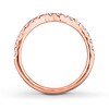 Thumbnail Image 1 of THE LEO Diamond Wedding Band 3/8 ct tw Round-cut 14K Rose Gold