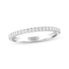 Thumbnail Image 1 of THE LEO Diamond Wedding Band 1/5 ct tw Round-cut 14K White Gold