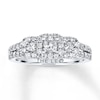 Thumbnail Image 0 of THE LEO Diamond Three-Stone Engagement Ring 7/8 ct tw 14K White Gold