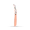 Thumbnail Image 3 of THE LEO Diamond Wedding Band 1/5 ct tw Round-cut 14K Rose Gold