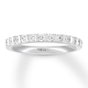 Thumbnail Image 0 of THE LEO Diamond Wedding Band 1/2 ct tw Round-cut 14K White Gold