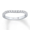 THE LEO Diamond Wedding Band 1/3 ct tw Round-cut 14K White Gold