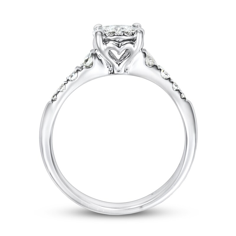 Main Image 3 of Diamond Engagement Ring 5/8 ct tw 14K White Gold