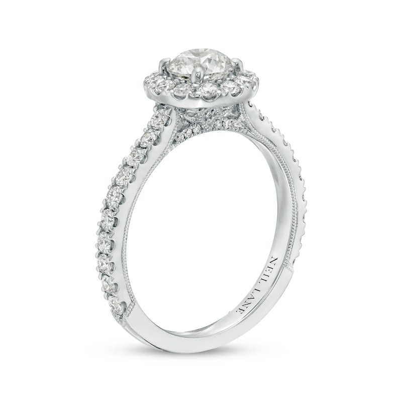 Main Image 2 of Neil Lane Premiere Diamond Engagement Ring 1-3/8 ct tw 14k White Gold