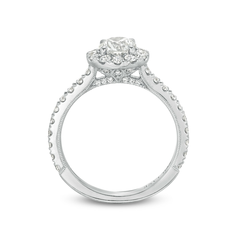 Main Image 4 of Neil Lane Premiere Diamond Engagement Ring 1-3/8 ct tw 14k White Gold