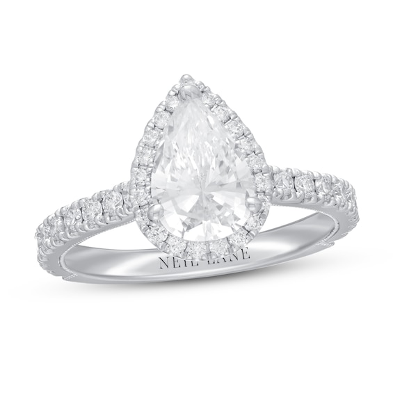 Neil Lane Premiere Diamond Engagement Ring 2 cts tw 14K White Gold ...
