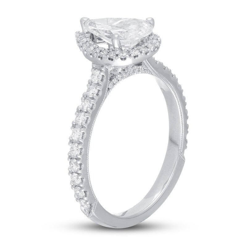 Neil Lane Premiere Pear-Shaped Diamond Engagement Ring 2 cts tw 14K White Gold