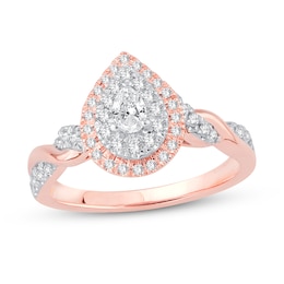 Shop Rose Gold Engagement Rings | Kay