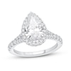 Thumbnail Image 1 of Now + Forever Diamond Engagement Ring 1-3/8 ct tw Pear & Round 14K White Gold