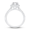 Thumbnail Image 2 of Now + Forever Diamond Engagement Ring 1-3/8 ct tw Pear & Round 14K White Gold
