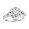 Thumbnail Image 0 of THE LEO Diamond Engagement Ring 1 ct tw Round-cut 14K White Gold