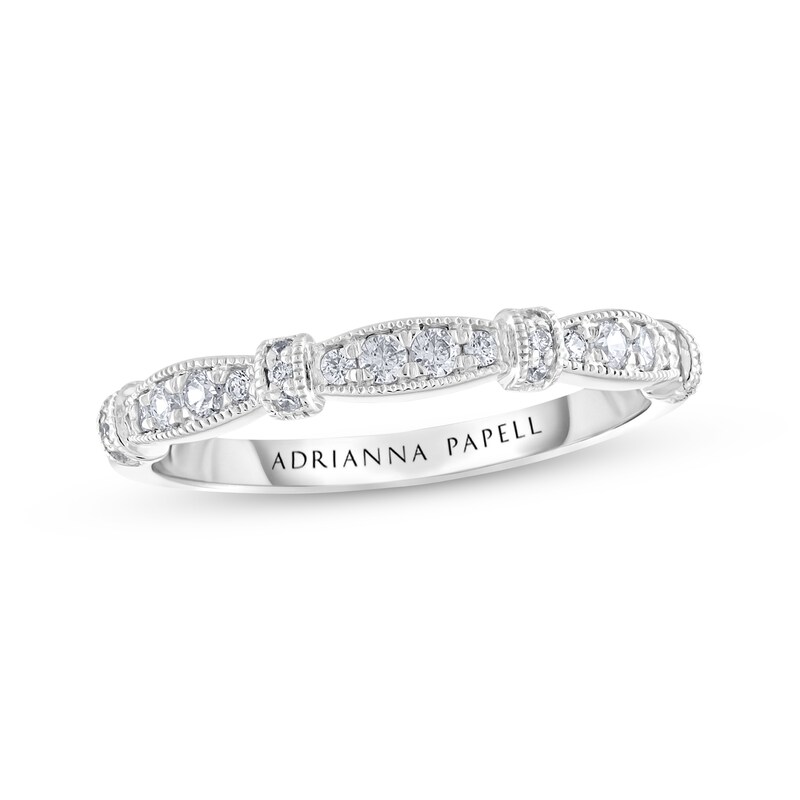 Adrianna Papell Diamond Anniversary Band 1/5 ct tw 14K White Gold