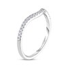 Thumbnail Image 1 of Adrianna Papell Diamond Contour Band 1/6 ct tw Round-cut 14K White Gold