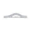 Thumbnail Image 2 of Adrianna Papell Diamond Contour Band 1/6 ct tw Round-cut 14K White Gold