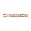 Thumbnail Image 2 of Adrianna Papell Diamond Anniversary Band 1/5 ct tw 14K Rose Gold