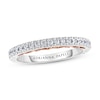 Thumbnail Image 0 of Adrianna Papell Diamond Wedding Band 1/4 ct tw Round-cut 14K Two-Tone Gold