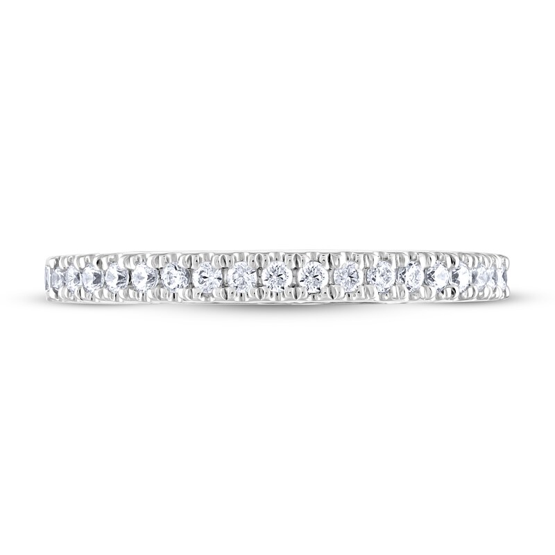 Adrianna Papell Diamond Wedding Band 1/4 ct tw Round-cut 14K Two-Tone Gold