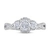 Thumbnail Image 2 of Adrianna Papell Three-Stone Diamond Engagement Ring 7/8 ct tw 14K White Gold
