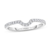 Thumbnail Image 0 of Adrianna Papell Diamond Wedding Band 1/8 ct tw 14K White Gold