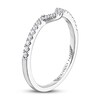 Thumbnail Image 1 of Adrianna Papell Diamond Wedding Band 1/8 ct tw 14K White Gold