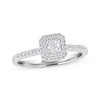 Thumbnail Image 0 of Adrianna Papell Diamond Engagement Ring 1/4 ct tw 14K White Gold