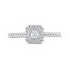 Thumbnail Image 2 of Adrianna Papell Diamond Engagement Ring 1/4 ct tw 14K White Gold