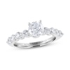 Thumbnail Image 0 of Adrianna Papell Diamond Engagement Ring 1-5/8 ct tw Round-cut 14K White Gold