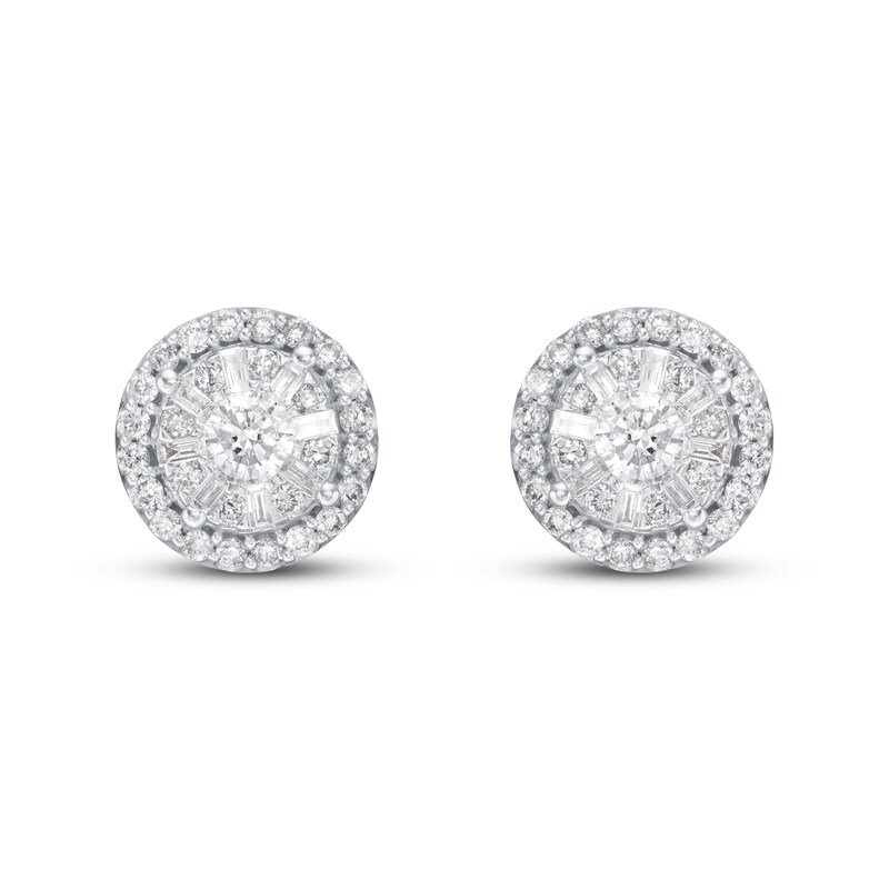 Neil Lane Diamond Stud Earrings 1/2 ct tw 14K White Gold