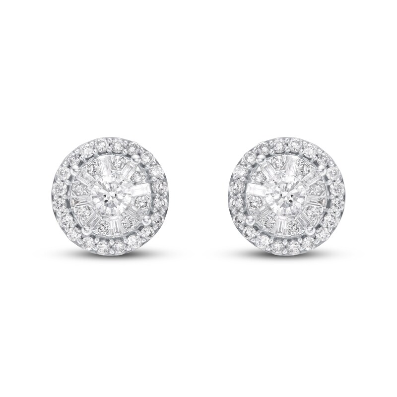 Neil Lane Diamond Stud Earrings 1/2 ct tw 14K White Gold