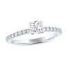 Thumbnail Image 0 of THE LEO Diamond Engagement Ring 3/4 ct tw Round-cut 14K White Gold