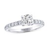 Thumbnail Image 1 of THE LEO Diamond Engagement Ring 1-1/8 ct tw Round-cut 14K White Gold
