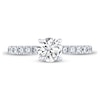 Thumbnail Image 3 of THE LEO Diamond Engagement Ring 1-1/8 ct tw Round-cut 14K White Gold