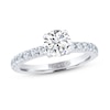 Thumbnail Image 1 of THE LEO Diamond Engagement Ring 1-3/8 ct tw Round-cut 14K White Gold