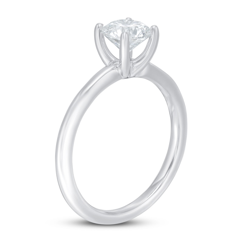 Lab-Created Diamonds by KAY Solitaire Engagement Ring 1 ct tw 14K White Gold (F/VS2)