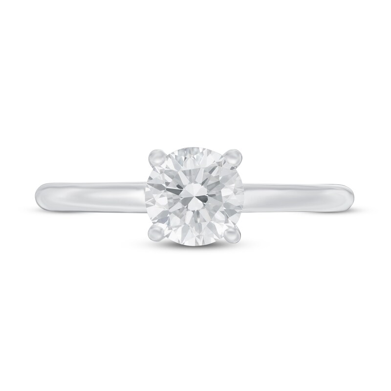 Lab-Created Diamonds by KAY Solitaire Engagement Ring 1 ct tw 14K White Gold (F/VS2)