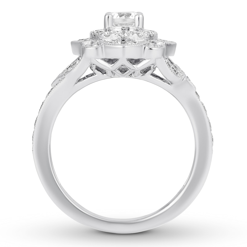 Main Image 2 of Now + Forever Diamond Engagement Ring 1 ct tw Round-cut 14K White Gold