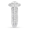 Thumbnail Image 2 of Diamond Engagement Ring 1-7/8 ct tw Oval & Round 14K White Gold
